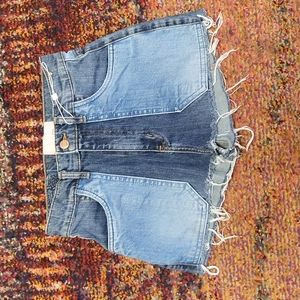 NWOT Revice Denim Cutoff Shorts